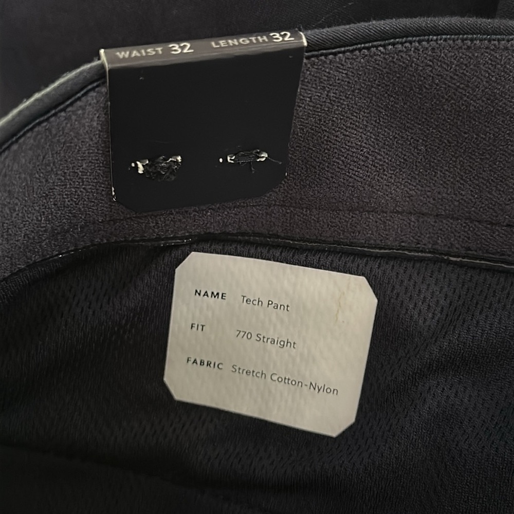 J.Crew Men’s Straight Fit 770 Tech Pant in Navy (32x32) - Picture 10 of 10